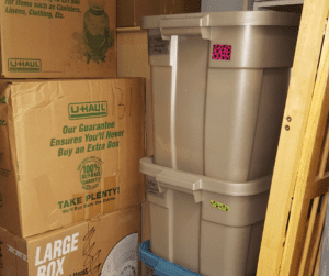 Organized storage unit