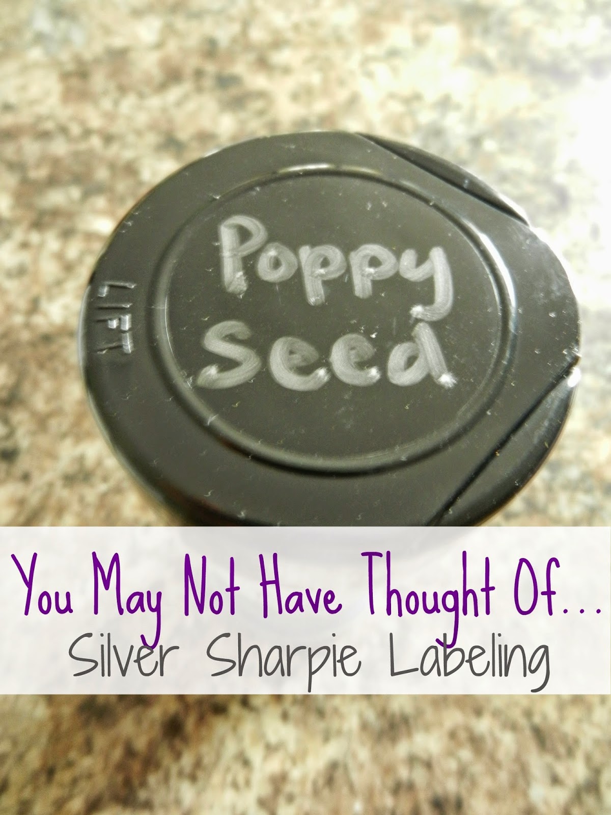 sharpie labeling | From Overwhelmed To Organized