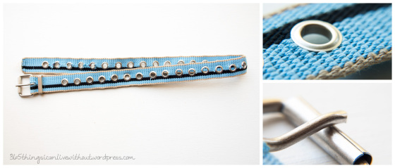 Items decluttered - belt.