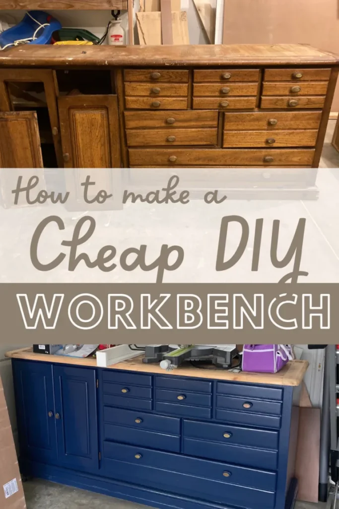 How to make a cheap DIY workbench. 